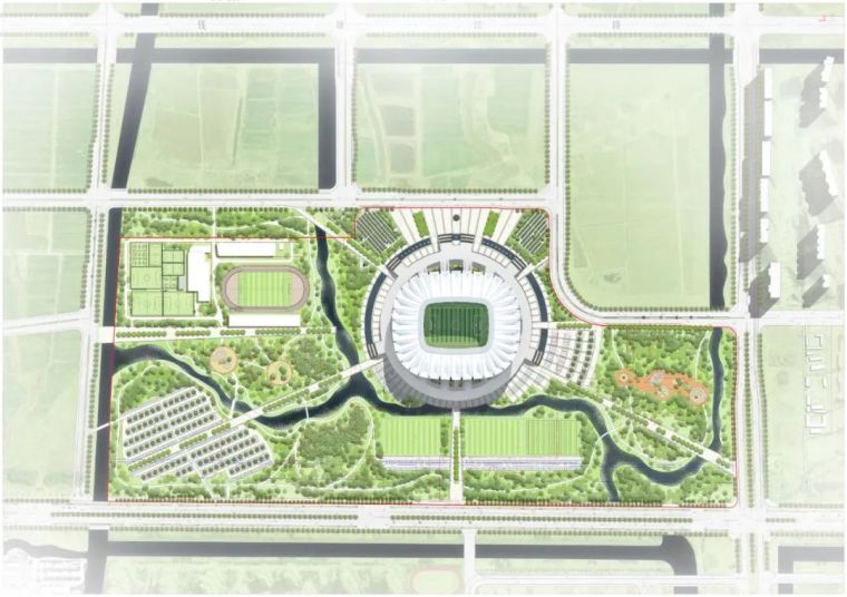 昆山专业足球场建设方案,昆山最新足球场设计