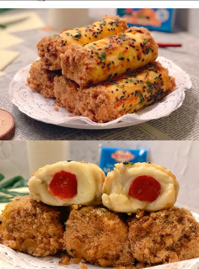 肉松女孩看过来,吃面包必备技能