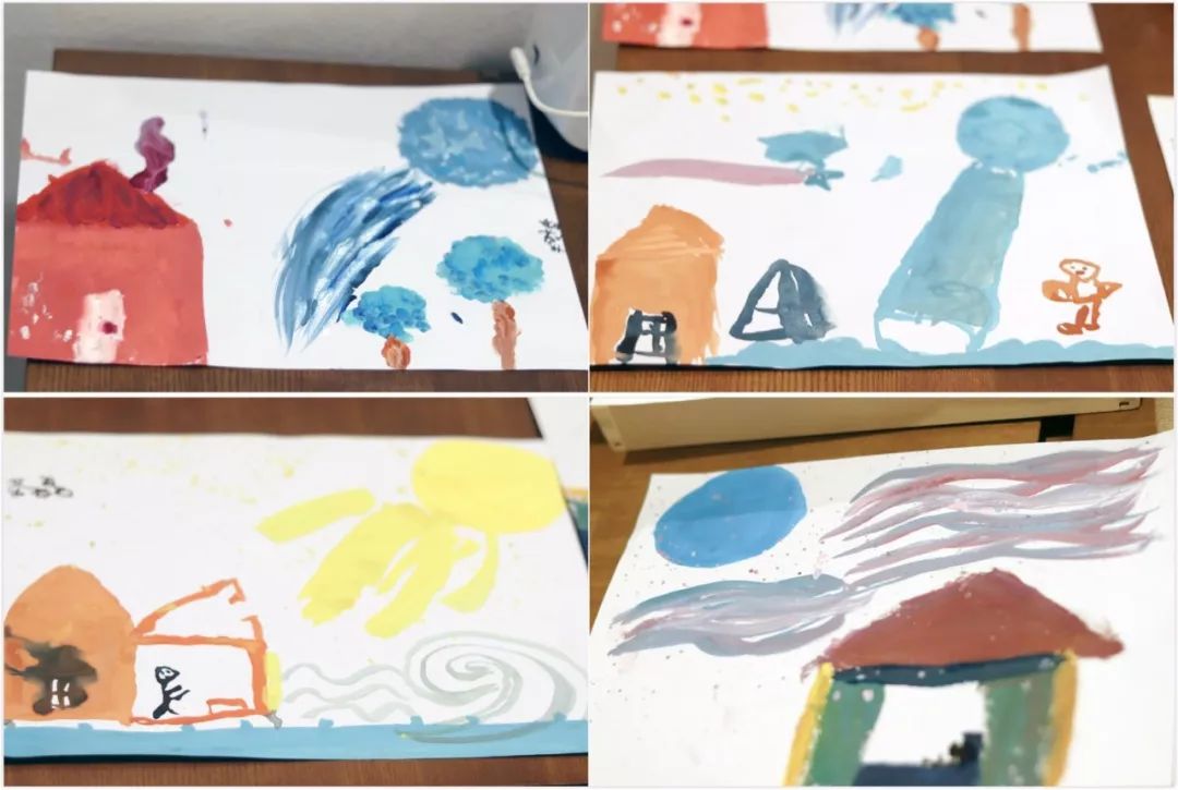 番薯汉桥夏令营进行时|书法剪纸绘画设计篮球和吃西瓜比赛