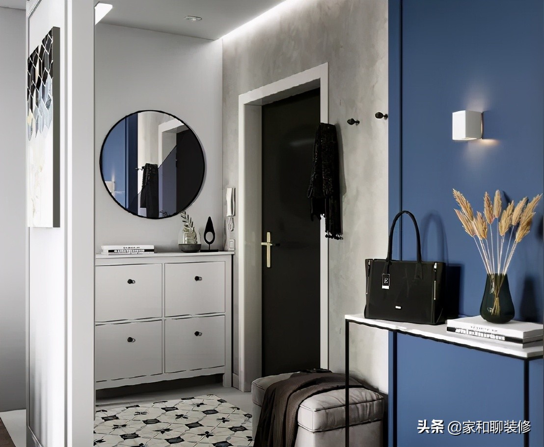 入户开门见厅设计,开门见灶如何设计隔断