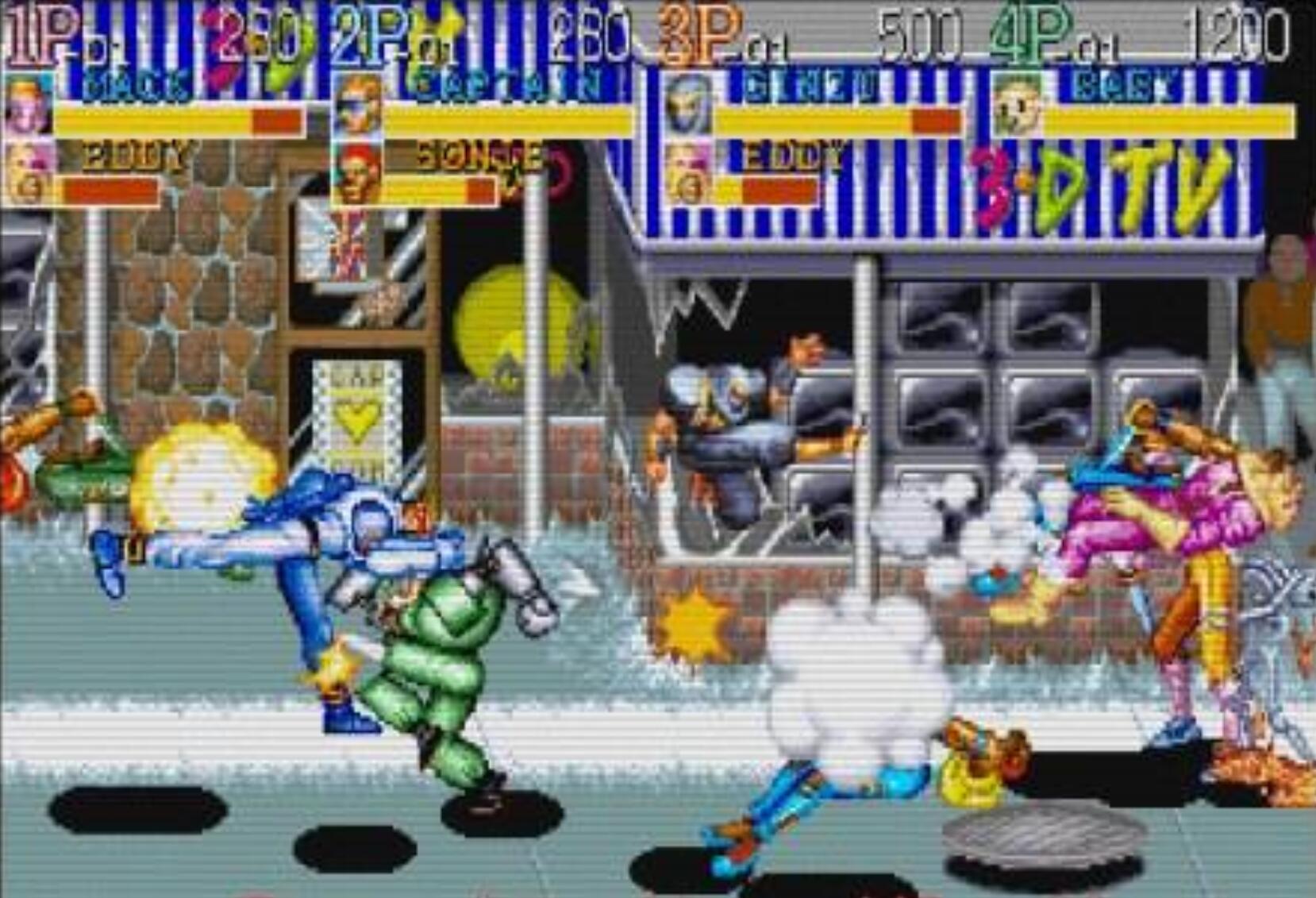 怀旧经典街机《名将》：打击改造人犯罪集团，四兄弟拯救银河系