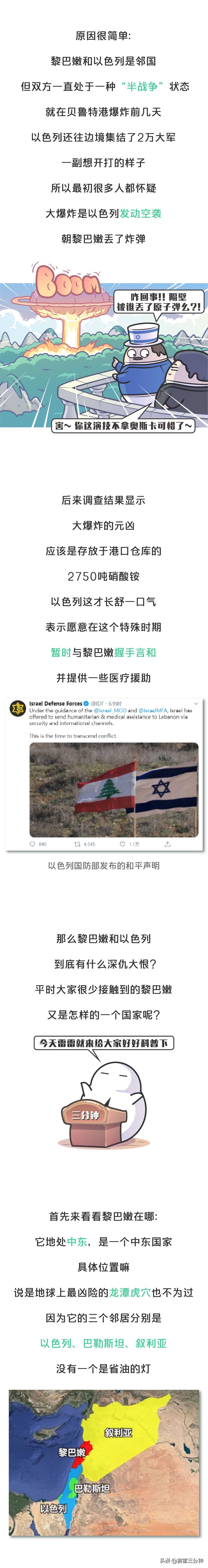 黎巴嫩大爆炸前后对比,黎巴嫩大爆炸威力有多大