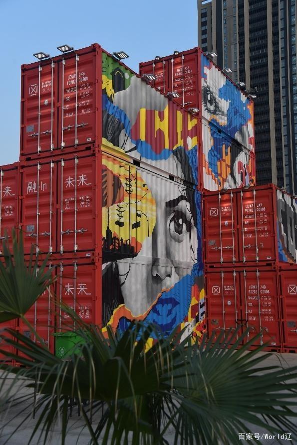 沈阳网红打卡基地,沈阳融inbox的集装箱小镇招商