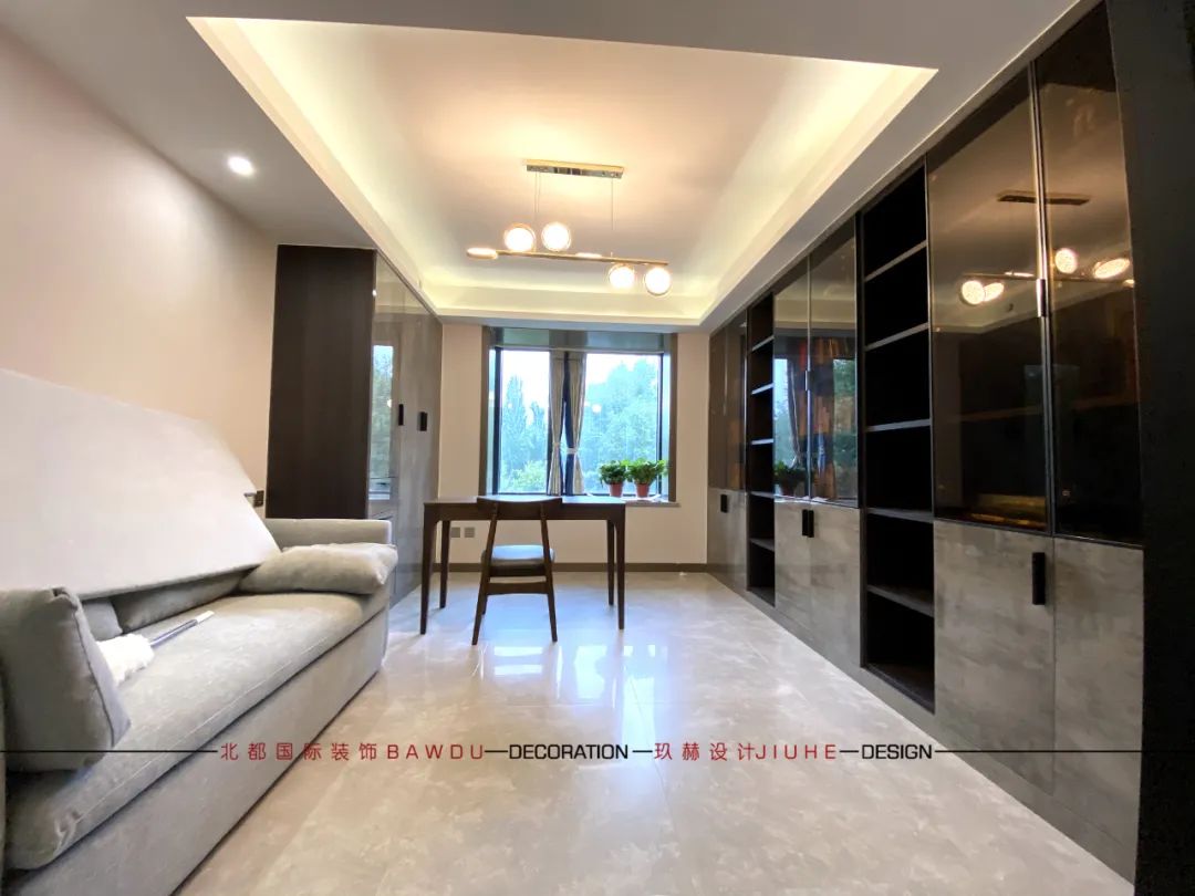 现代跃层设计效果图,装修设计案例大户型跃层