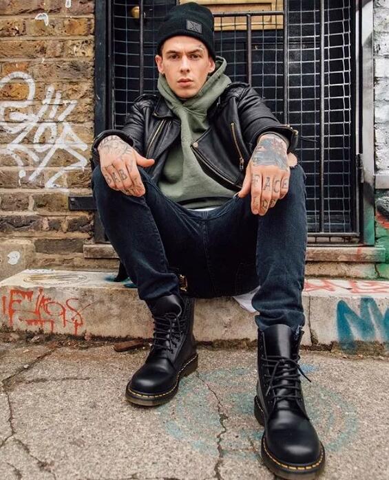 工装靴硬汉穿法,工装靴怎么穿出硬汉