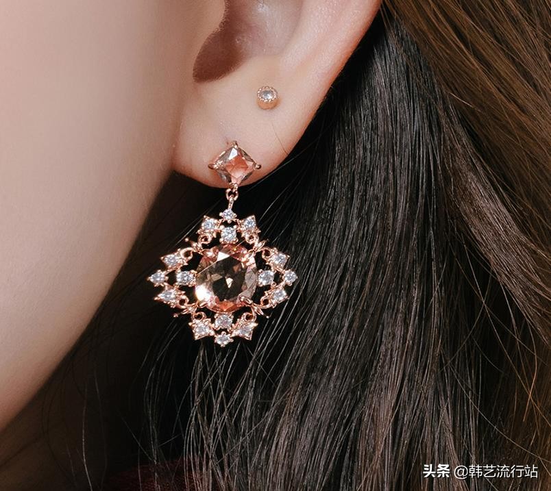 韩国耳环最近超级流行的,韩系简约时尚耳环