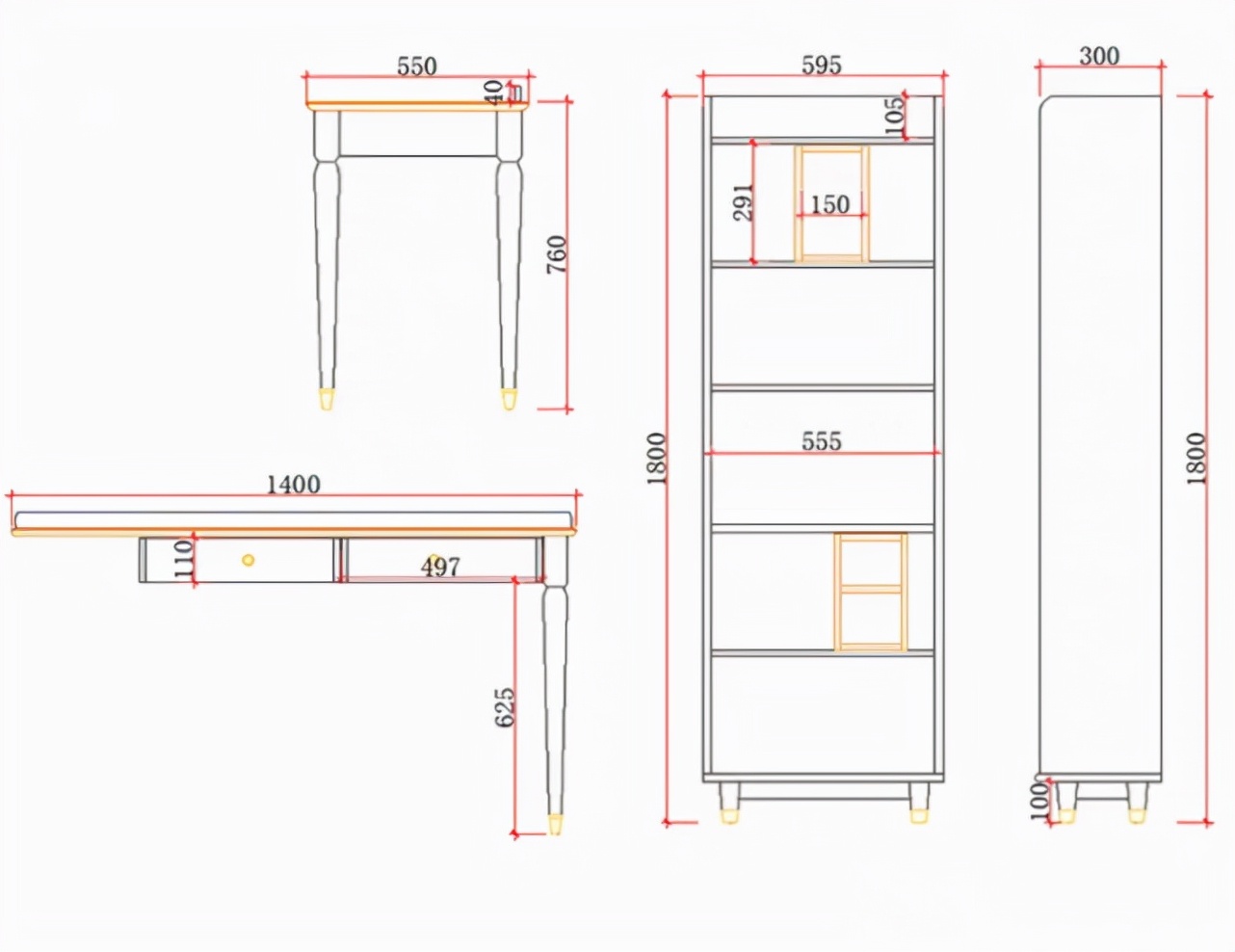 定制书柜怎么算用多少板,定制书柜面积怎么算
