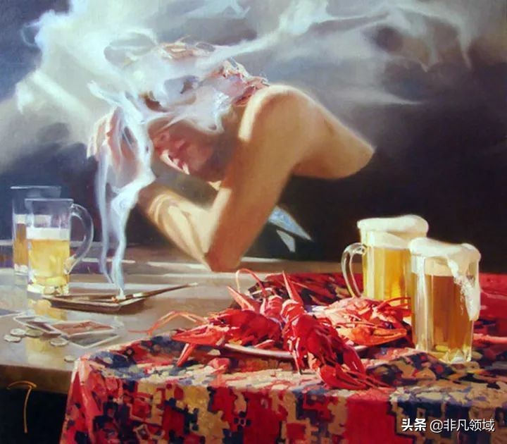 俄罗斯画家笔下的田园风光,俄罗斯画家的油画艺术美到极致