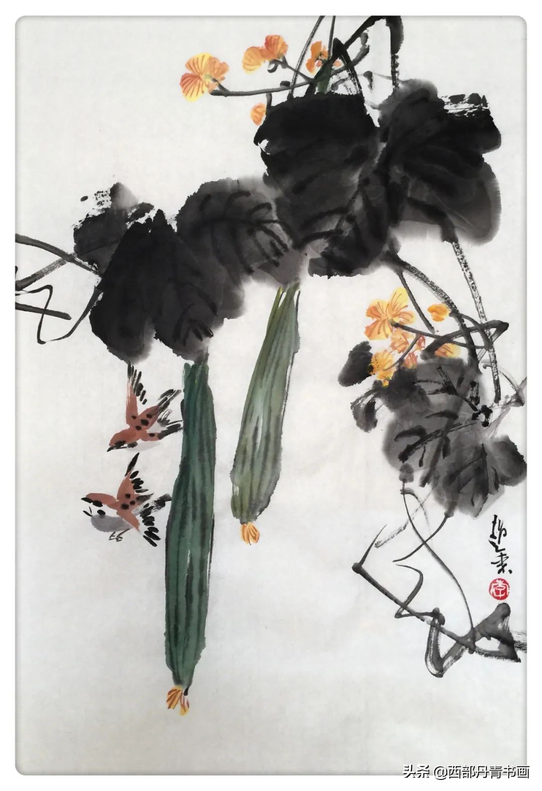 山东德州市美术家协会副主席李超来作品鉴赏