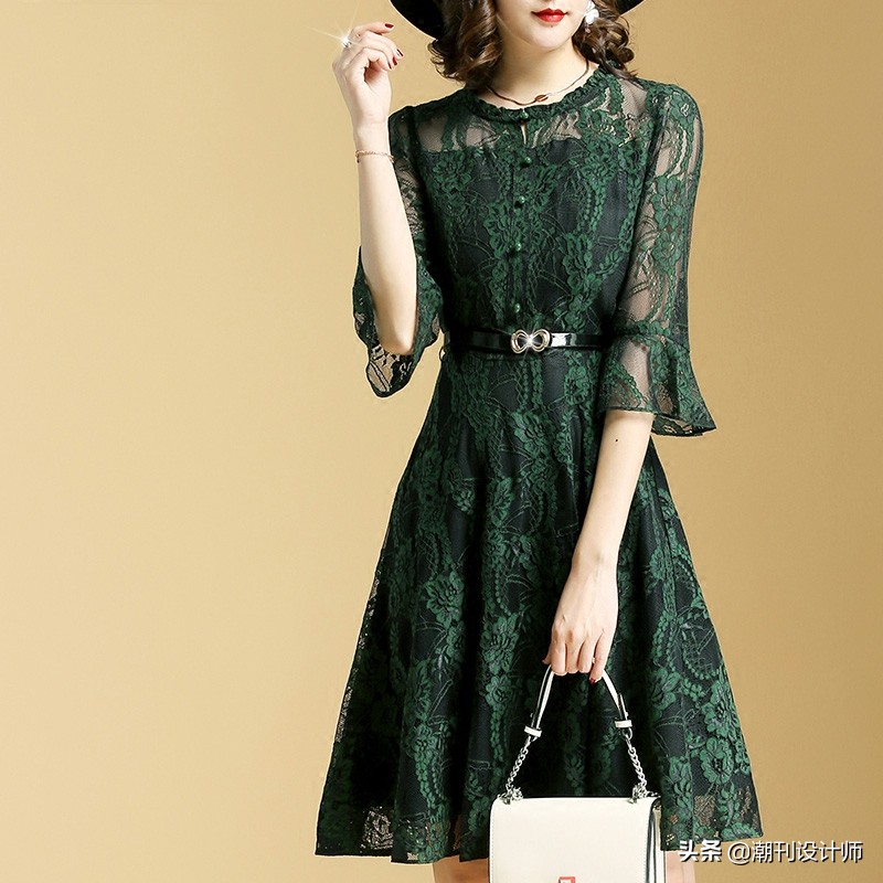 哥弟妈妈高档打底连衣裙网纱,哥弟妈妈连衣裙最新款