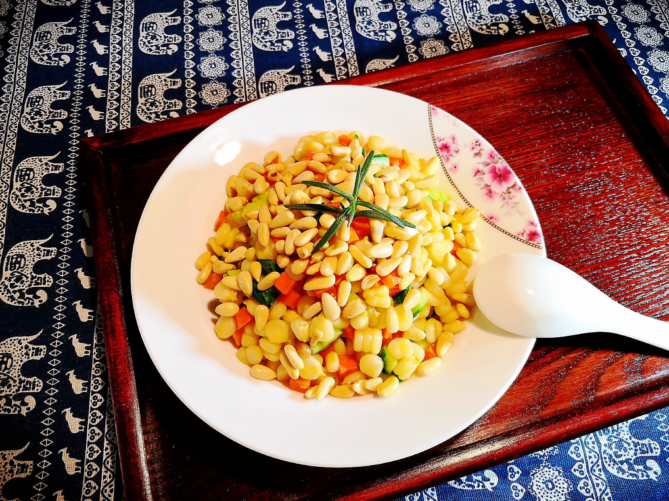 第一美食的松仁玉米,老东北美食松仁玉米