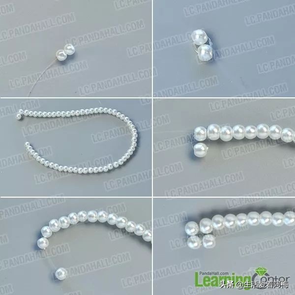 各种珠子串手链的教程,价值不菲的手链