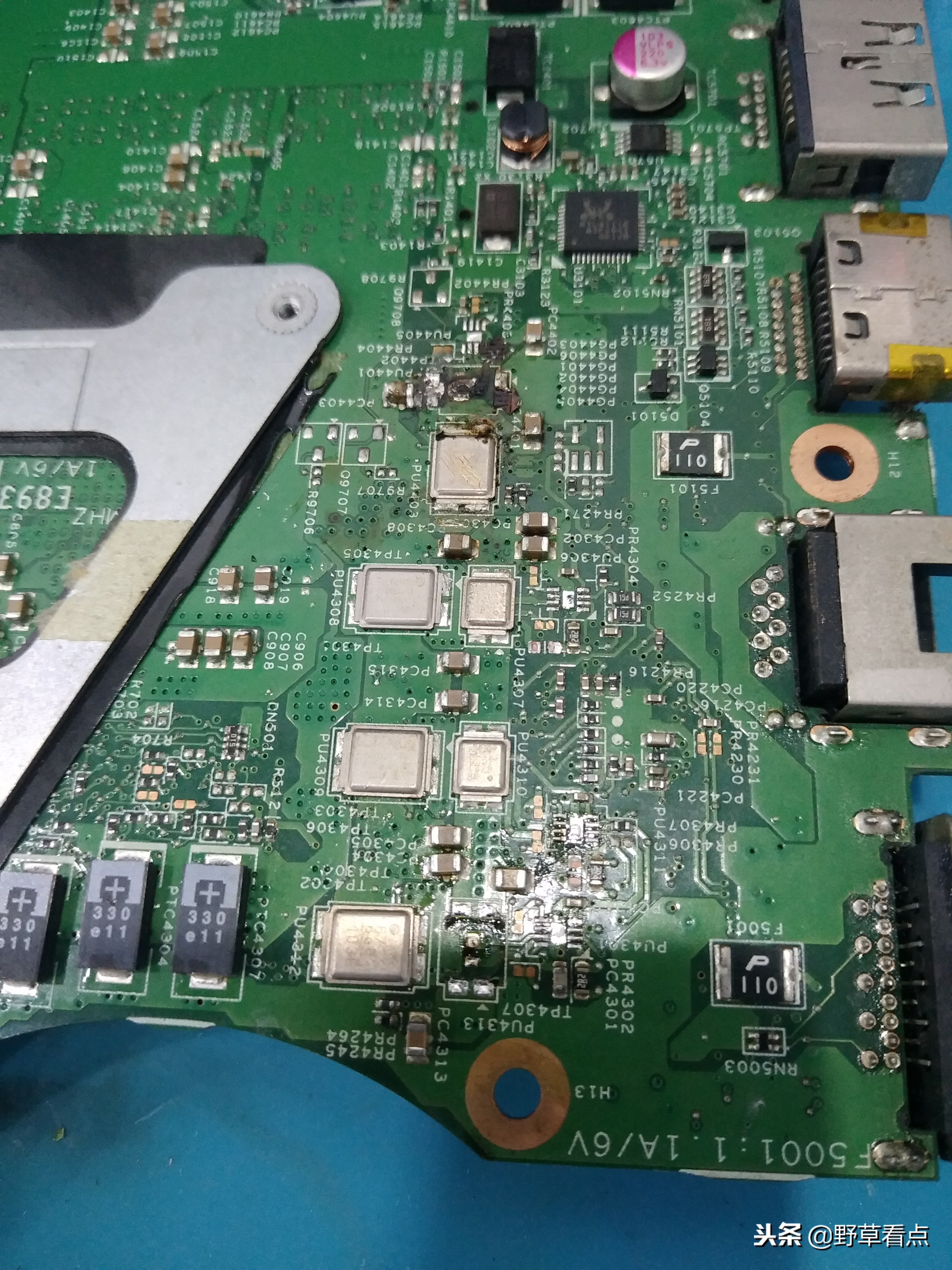 一台被维修过很惨的V470笔记本，到我这没修好，打脸了