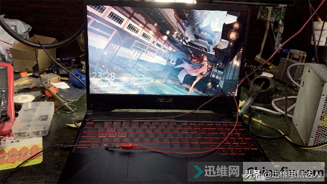 华硕笔记本飞行堡垒蓝屏重装教程,华硕飞行堡垒fx95进水开不开机