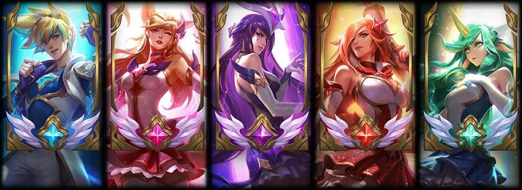 lol生涯总览如何更换皮肤,lol英雄皮肤边框怎么用