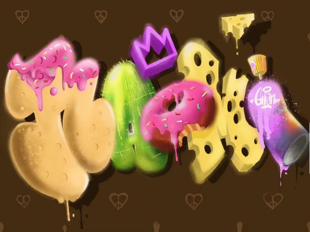 跨界首秀！街头涂鸦x花艺装置艺术，打造全球最IN潮流现场