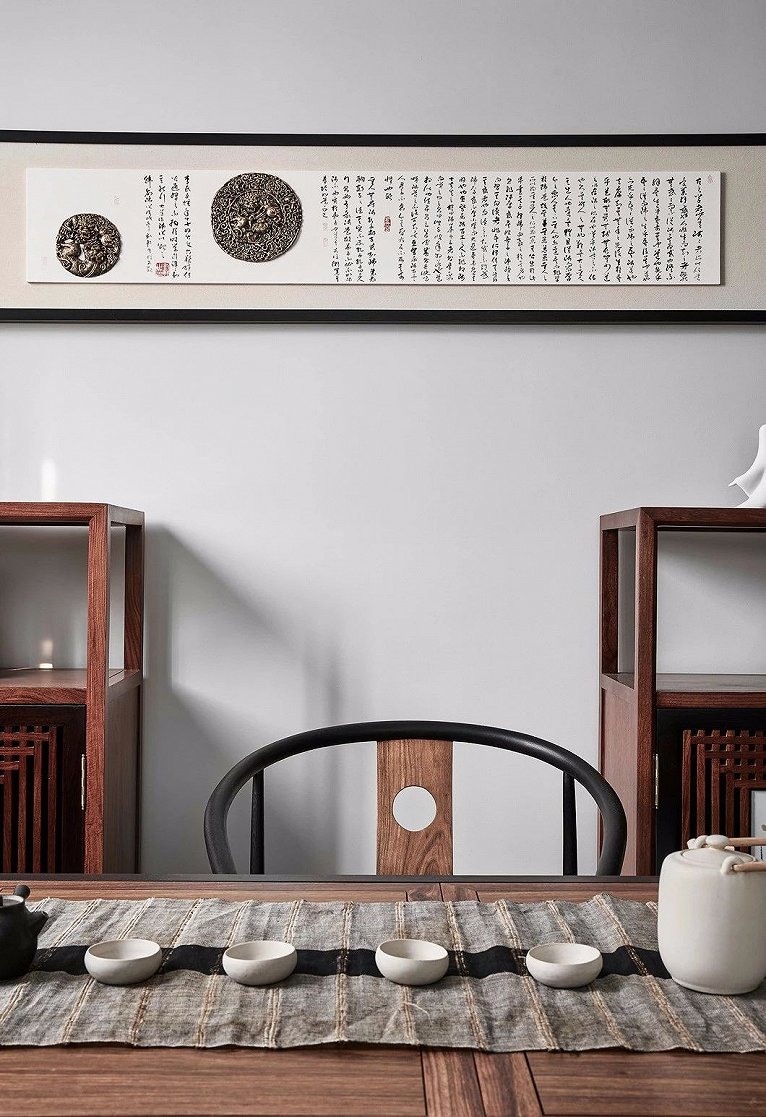 新中式高级灰图片大全,新中式大气与高贵