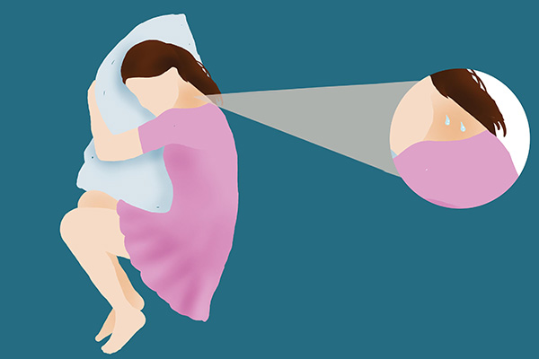 晚上睡觉脖子出汗是什么原因,夜晚睡觉出汗多是什么原因引起