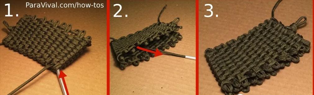 小零钱包迷你制作,小钱袋编法教程