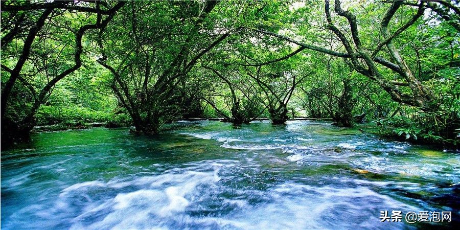 贵州最美漂流,贵州最美的溪水山水美景