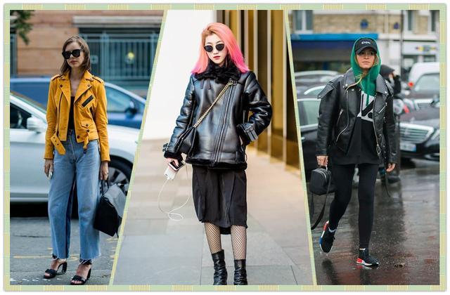 皮衣适合什么女生穿,女生穿皮衣适合什么样的发型