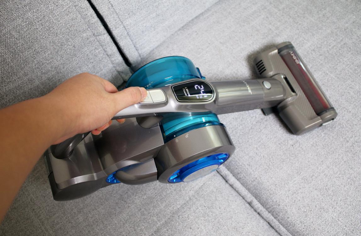 解决懒惰上瘾的吉米A6无线吸尘器：随手提，超强吸力更洁净