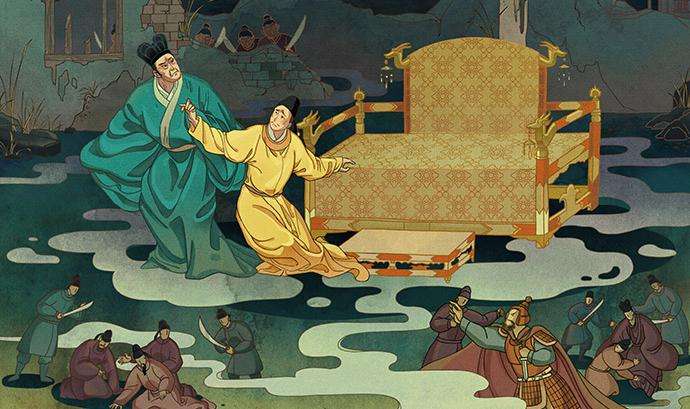 为什么唐朝中后期的宦*能官**够左右政局?这得从宦官的职务变化说起