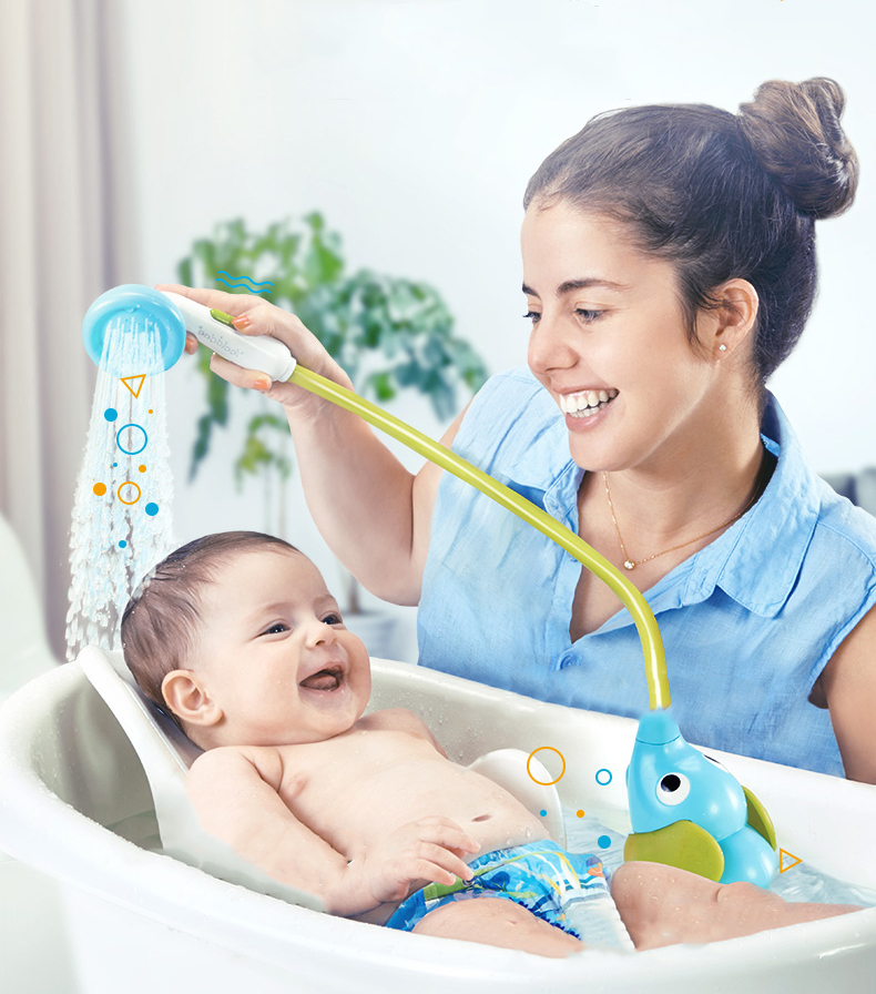宝宝洗澡哭闹的神器,宝宝洗澡神器让宝宝爱上洗澡乐趣