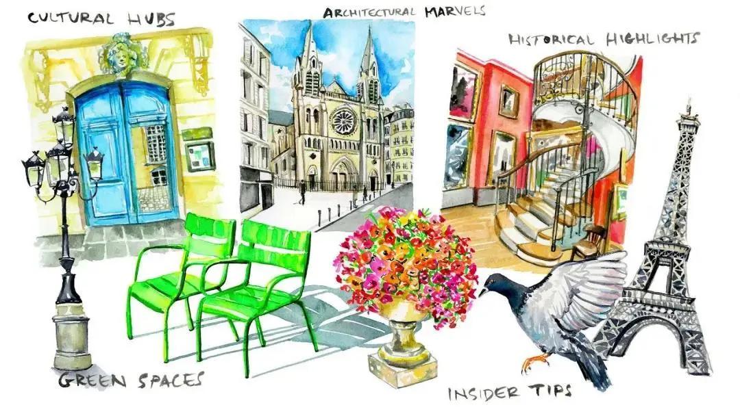 迷失巴黎不再怕！一分钟搞懂这些区域划分