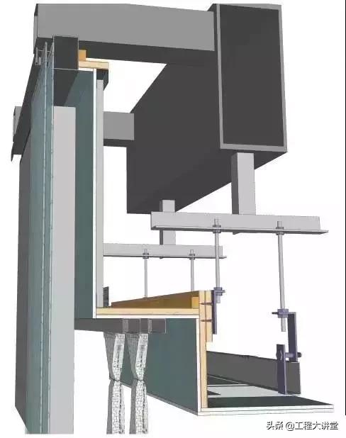 施工吊顶节点怎么绘制,造型吊顶墙面施工工艺