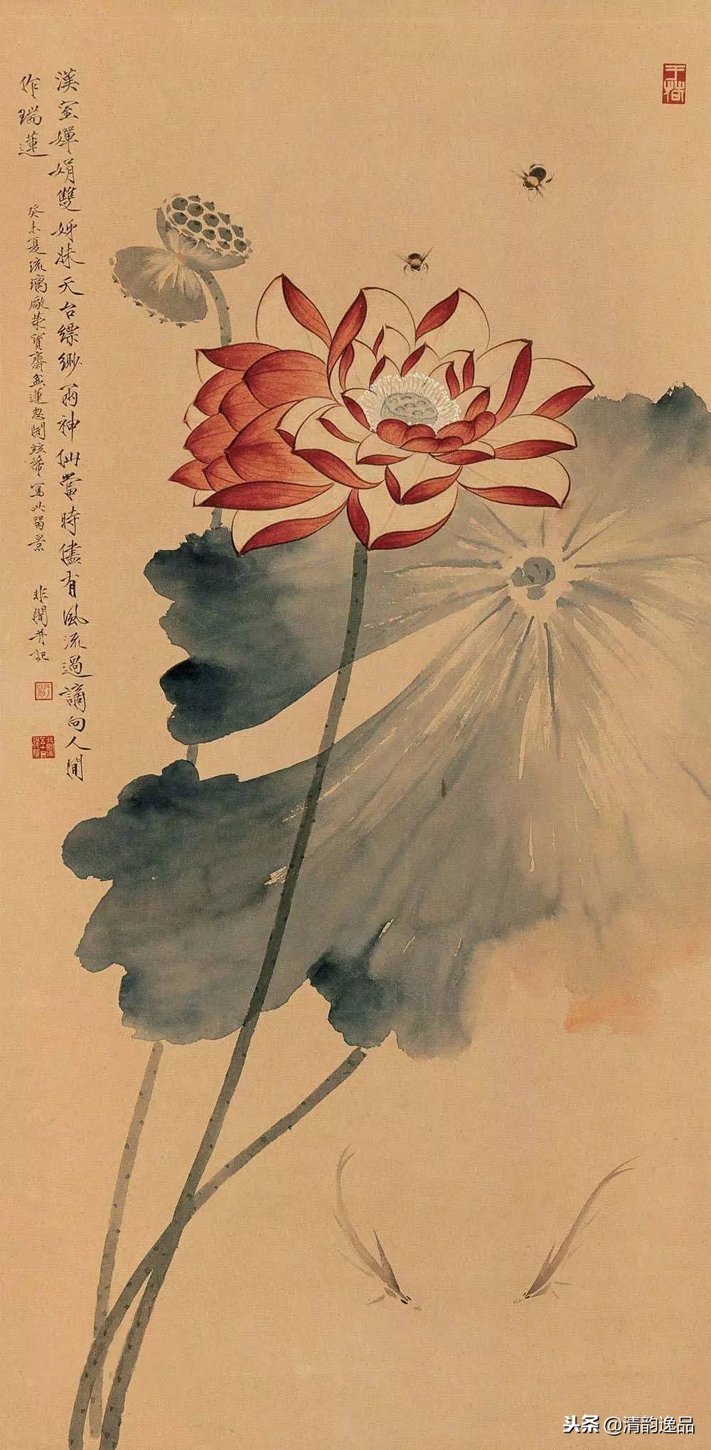 中国工笔画教学课程,中国工笔画技法入门