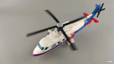 森宝60321救援直升机测评,森宝紧急救援系列