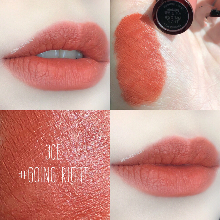 3ce眼影赠唇釉,3ceearlyhour水雾唇釉烟熏莓果