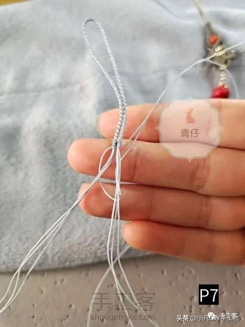 简单易学的手机链制作教程,手机链最新款教程