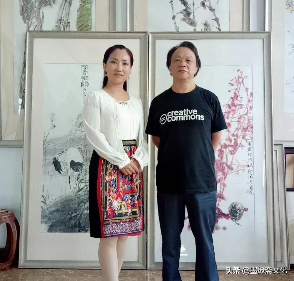 刘忠陵兰花作品欣赏,写实画兰草作品欣赏