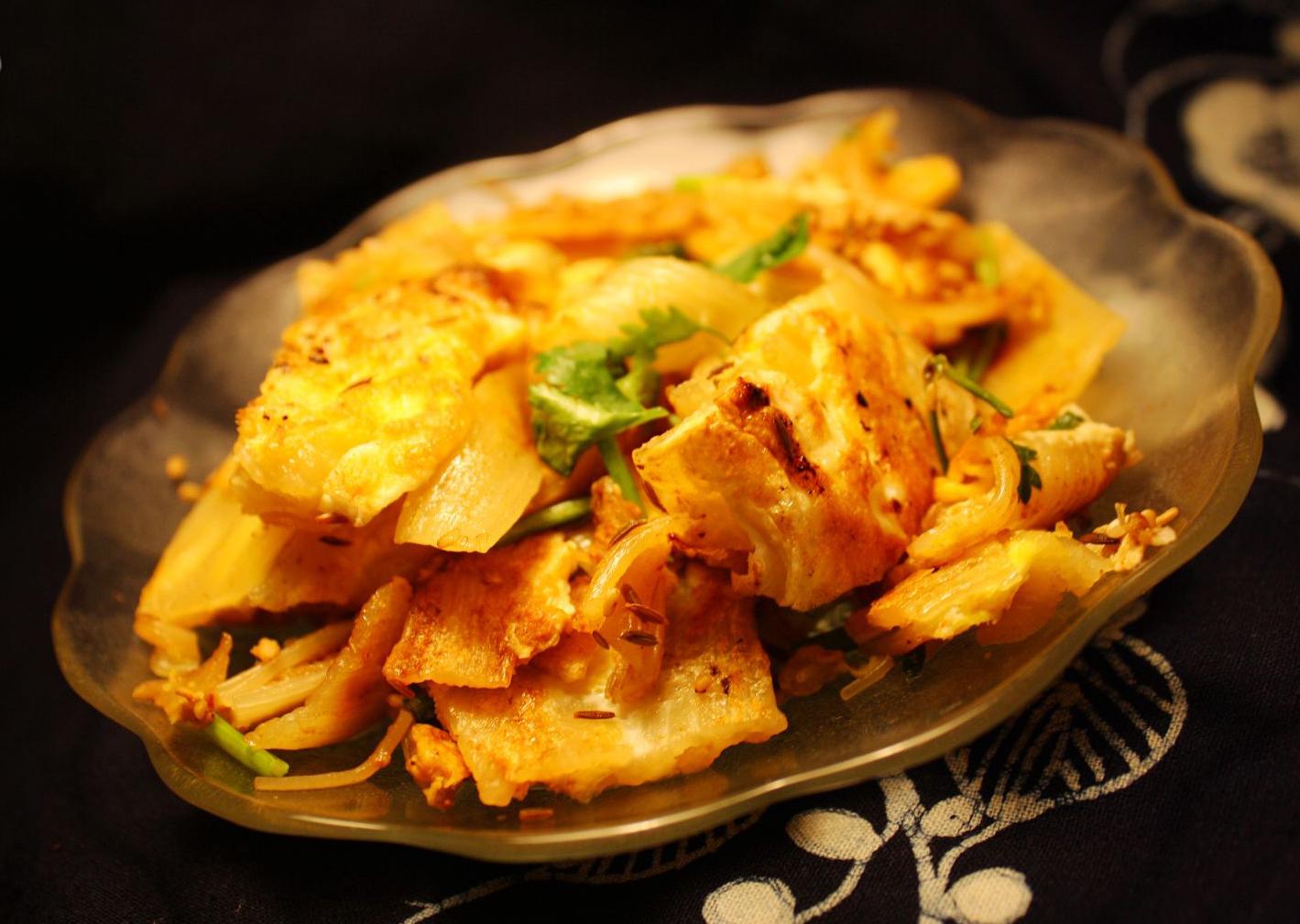 韩国烤冷面怎么做,韩国烤冷面教学