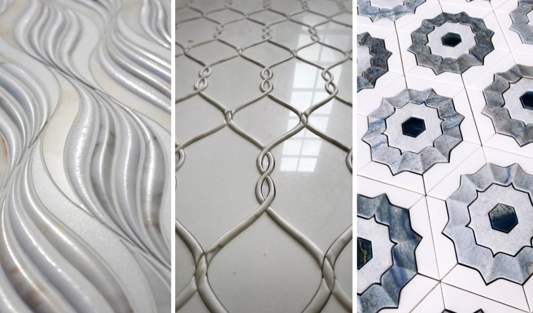 马赛克水刀拼花地面,天津地面马赛克水刀拼花