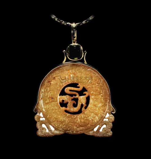 高古玉有没有金镶玉,高古玉玉质很通透