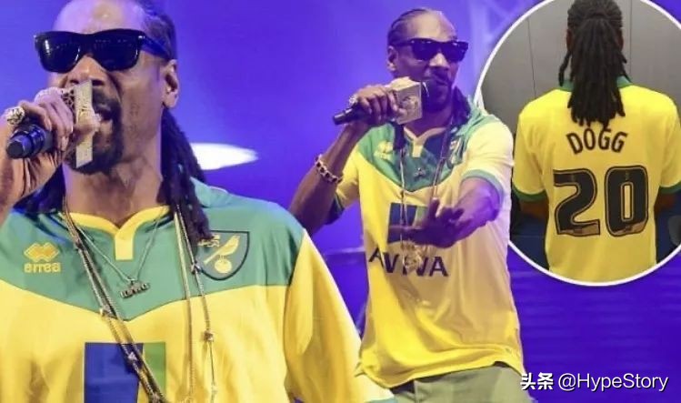 他是西海岸教父级的说唱歌手,也是足球圈最拽的球衣狂魔