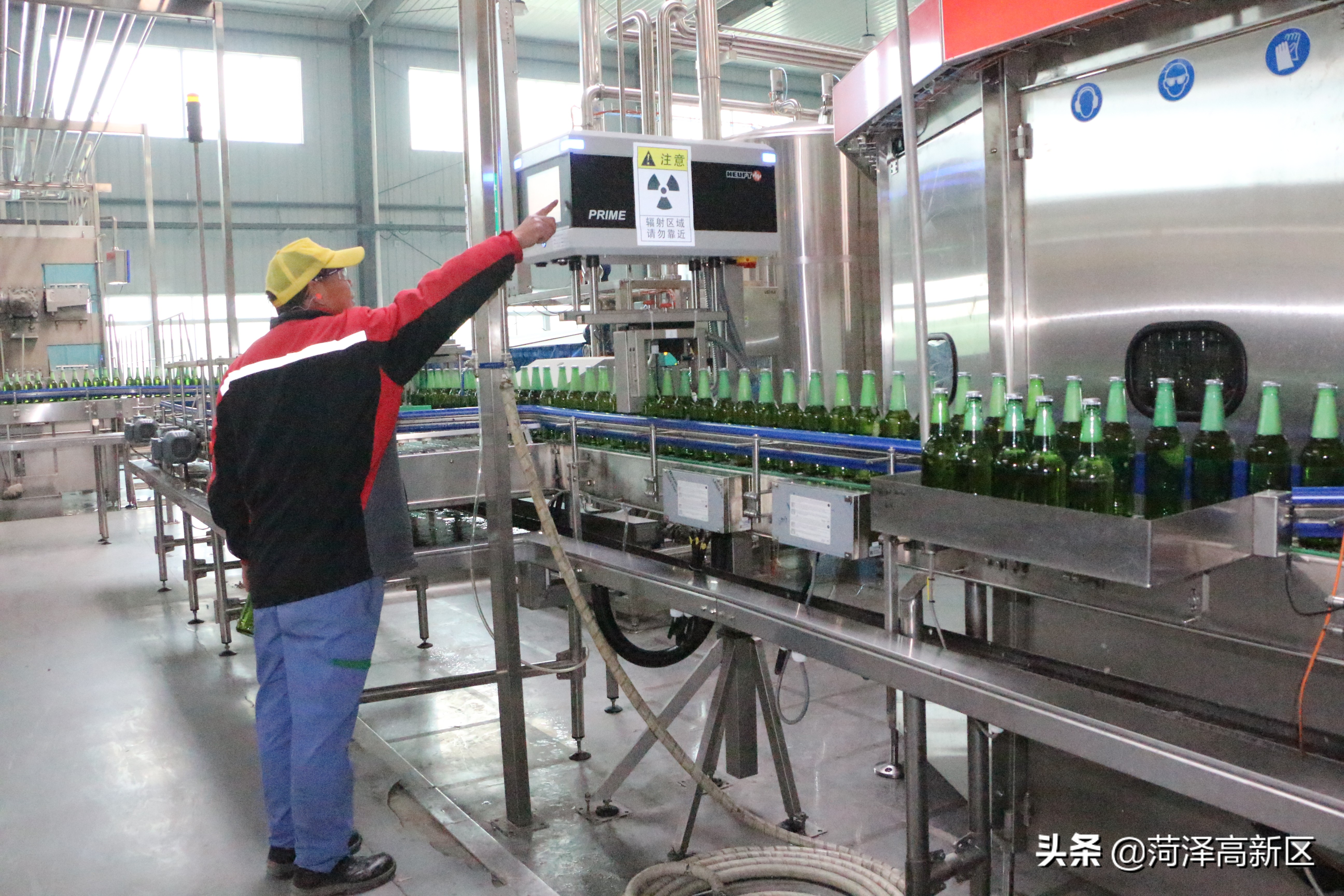 现场观摩见证菏泽高新区的勃勃生机