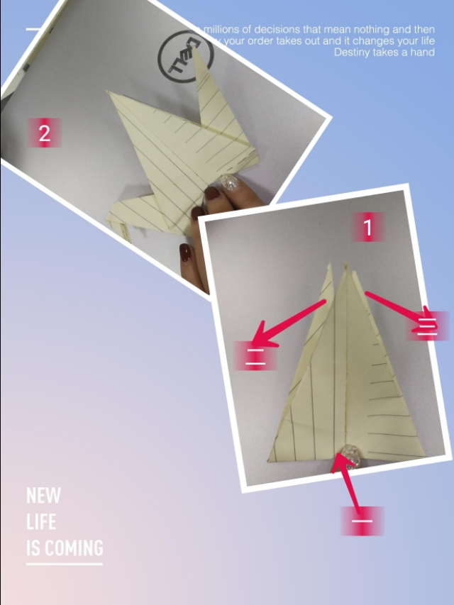 儿童千纸鹤折法4步,折纸鹤教程图