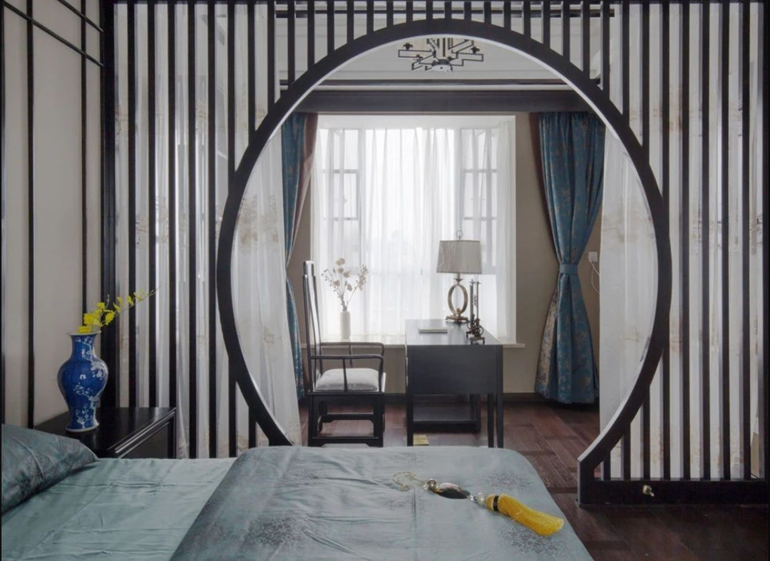 卧室隔断与推拉门一体设计,简易推拉门隔断效果图大全