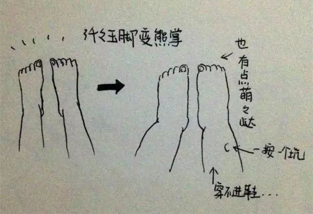 孕妈手绘图,孕妇正在孕吐怎么画简单漂亮