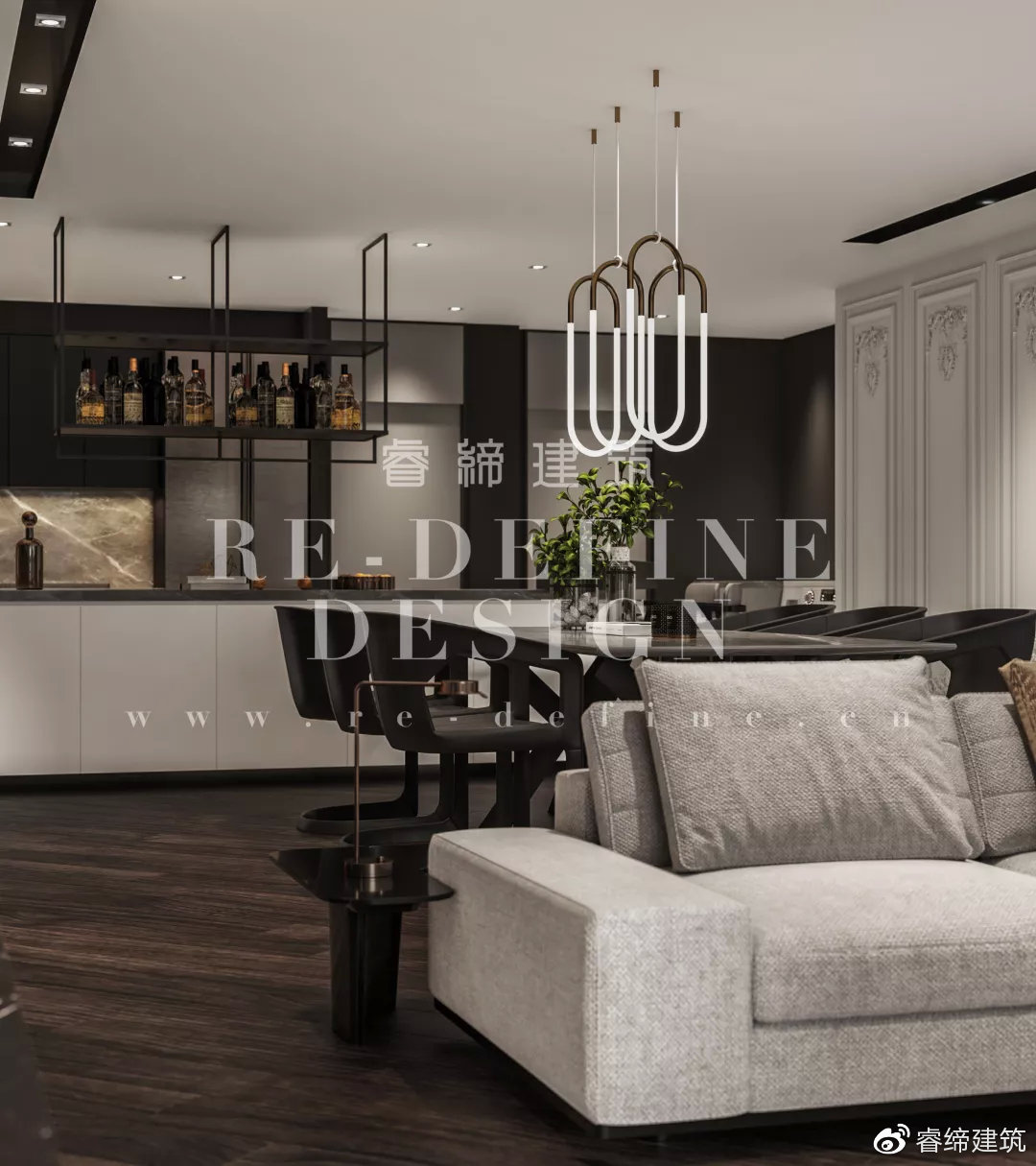 睿缔作品|红与黑的摩登童话