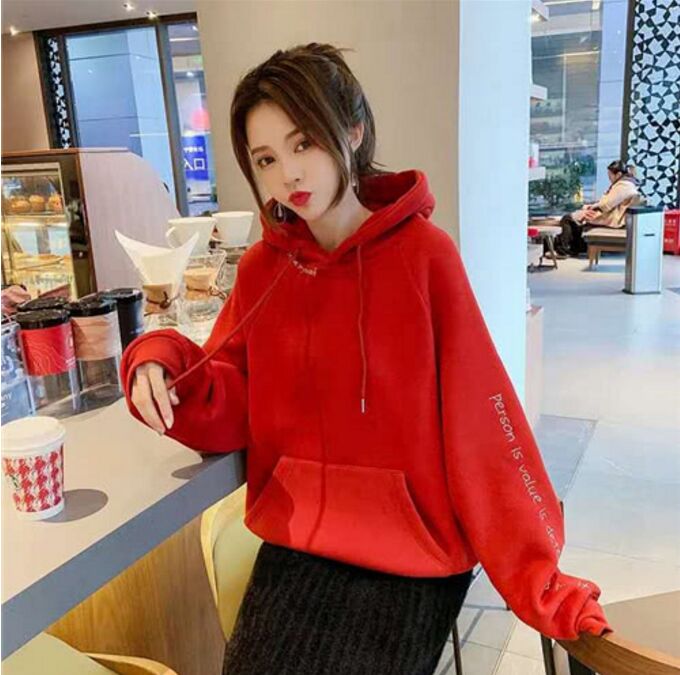 胖女孩卫衣穿搭平价,胖女孩夏季卫衣显瘦穿搭