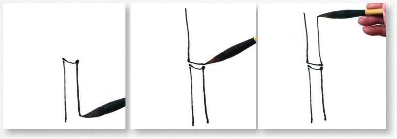 国画基础教程竹子的画法,竹子国画画法教程