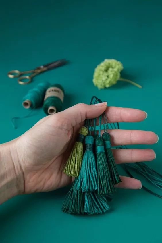 手把手教你做流苏一学就会,特别简单的流苏教程