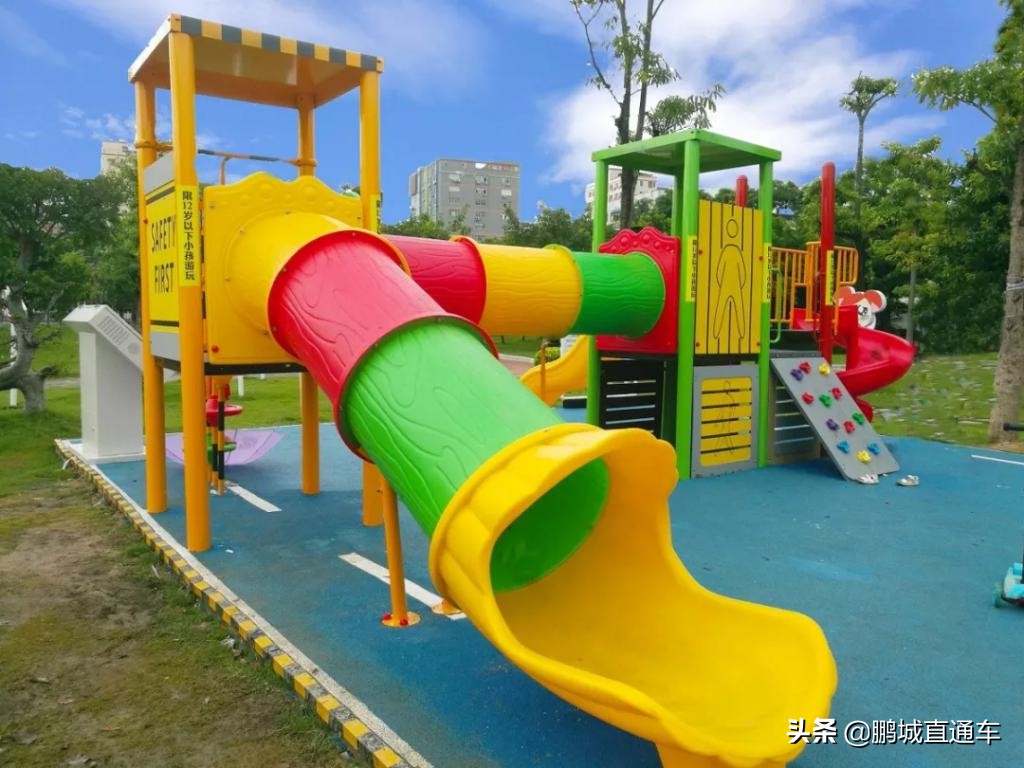 深圳龙华新建最大儿童乐园地址,深圳大沙河生态长廊儿童乐园