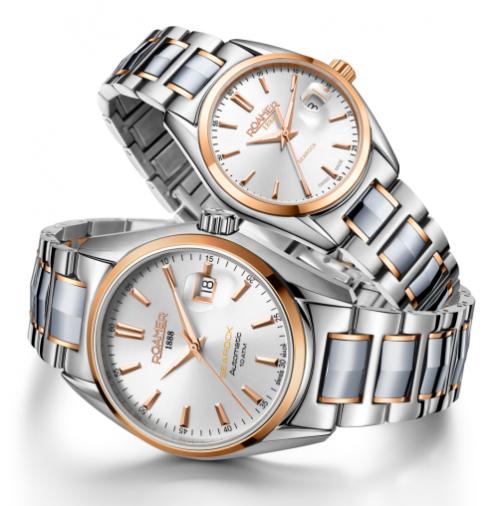 轻奢罗马款镶钻腕表,经典瑞士正装腕表推荐