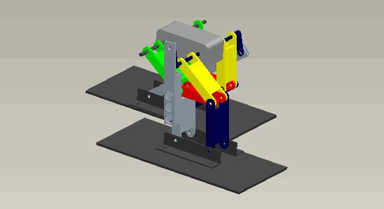 较复杂一点的四杆机构,常见的四杆机构如何演绎